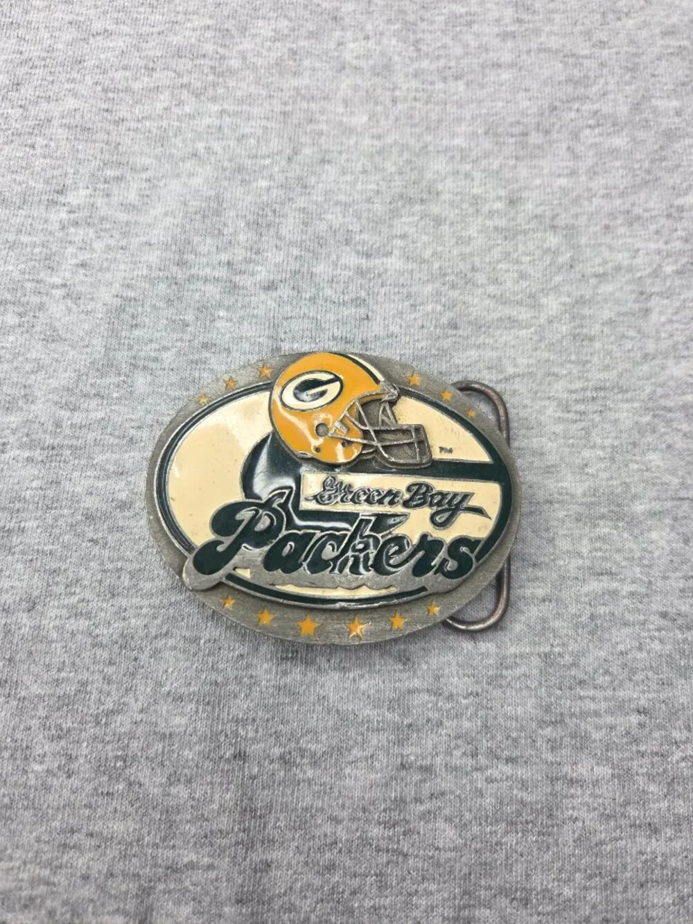 Rare 1997 Siskiyou Green Bay Packers Limited Edition Pewter Belt Buckle NFL USA